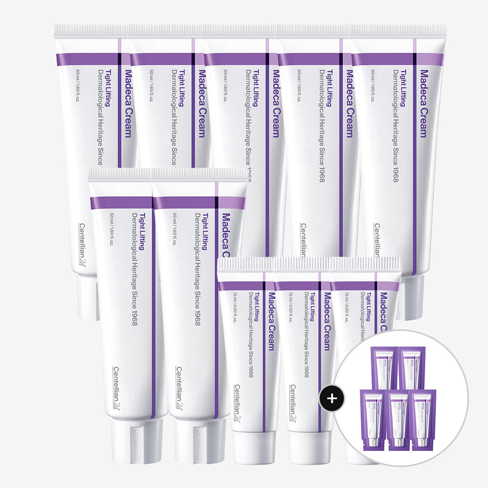 센텔리안24 마데카크림 타이트리프팅 50ml 7개와 15ml 3개 구성