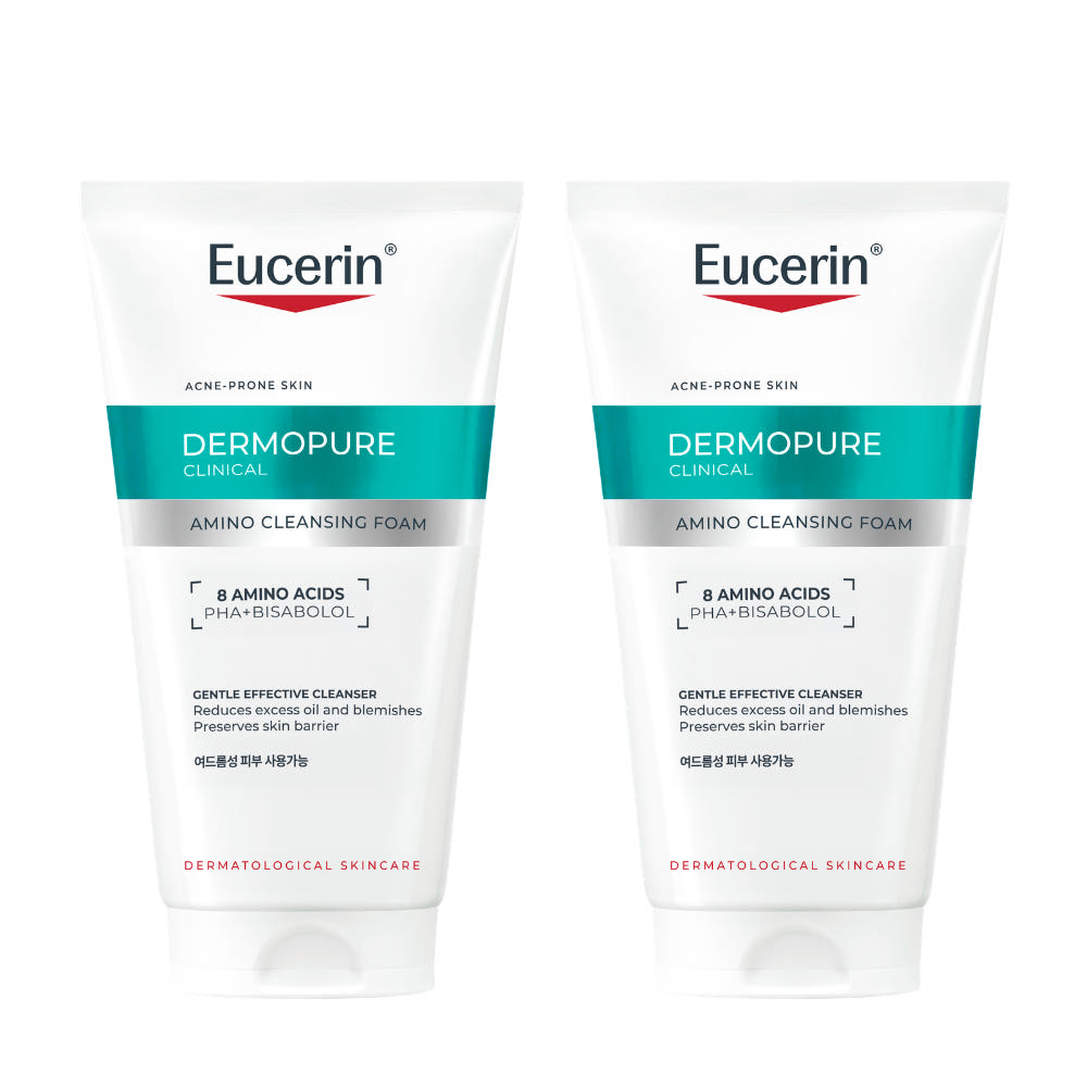 유세린 더모퓨어 클리니컬 아미노 클렌징 폼 150ml 2개