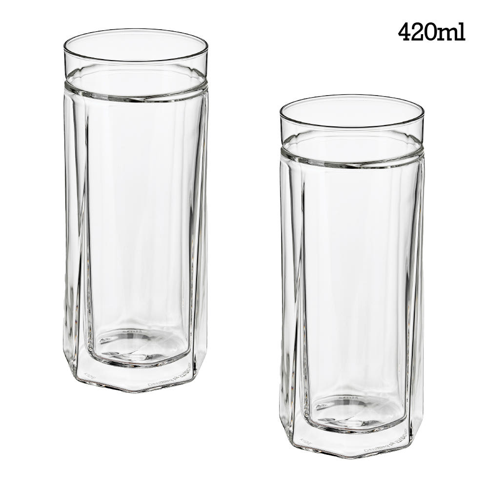 피른 더블월 글라스 420ml