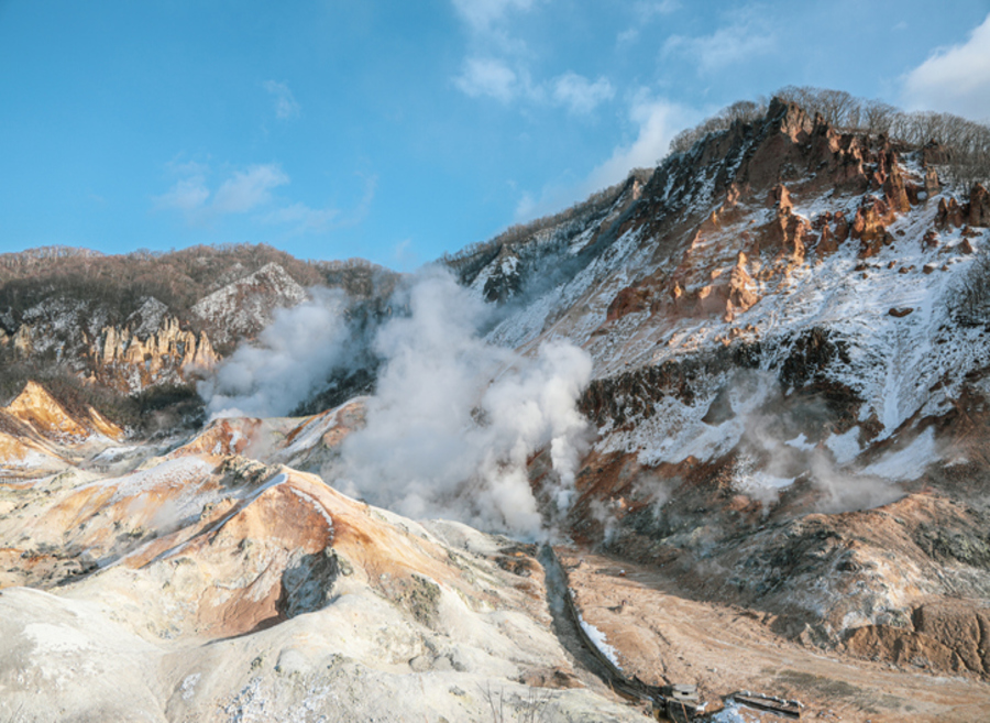노보리베츠 지옥계곡