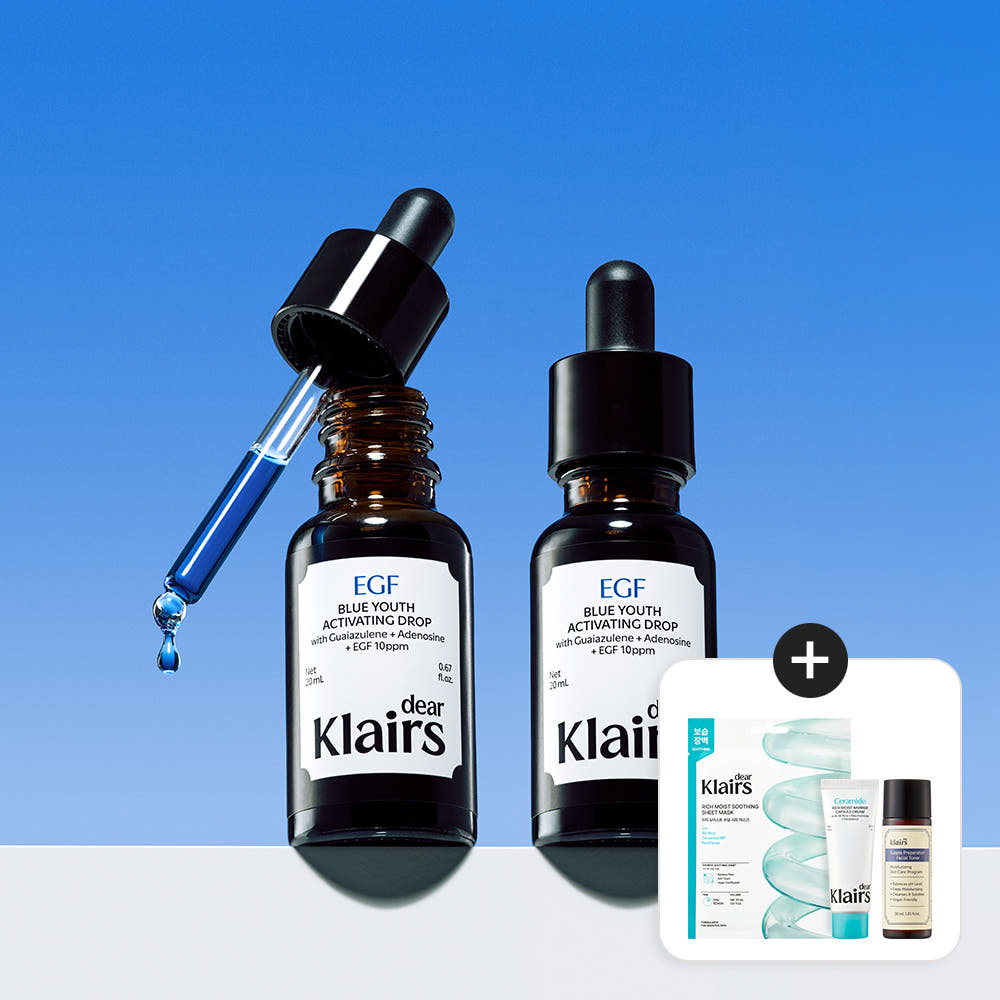 클레어스 블루 유스 액티베이팅 드롭 20ml 2개 구성