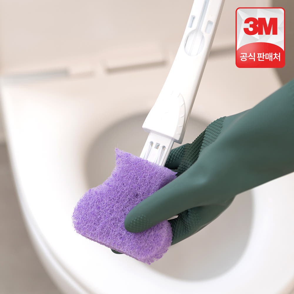 변기 안쪽을 닦는 크린스틱